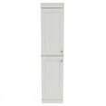 thumbnail image 3 of Pemberly Row 2-Door Contemporary Engineered Wood Shaker Style Slim Pantry in Oak, 3 of 9