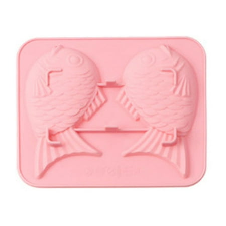

Hxoliqit 3D Fish Shape Silicone Cake Chocolate Mold DIY Handmade Baking Mold Diy Ornaments DIY Mould Kids Kitchen