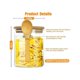 thumbnail image 3 of Frascos de vidrio con tapa de bambú y cucharas, con tapa hermética, contenedores de vidrio para almacenamiento de alimentos de 15 oz/450 ml, 9 unidades, 3 of 5