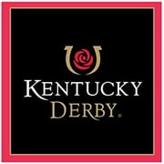Kentucky Derby Napkins - 151st Anniversary 2025 Kentucky Derby Luncheon Napkins - Kentucky Derby Decorations (Black and Red) - Pack of 16