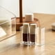 thumbnail image 5 of Organizador de maquillaje Caja de almacenamiento de cosméticos Organizador de escritorio transparente para lápiz labial, base, esmalte de uñas, cosméticos, joyería ER, 5 of 5