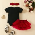 thumbnail image 4 of SNKSDGM Girls Spring Outfits for Girls 10-12 Years Old Easter Toddler Girl Outfit 4T Toddler Girls Summer Short Sleeve Prints Tops Romper and Shorts 3Pcs Outfits Clothes Set for Children Clothes, 4 of 7