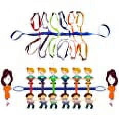 Toddler Walking Rope Preschool Line Rope Safety Rope for Kids Daycare Supplies for Toddlers Preschool (12 Children& 2 Adult)