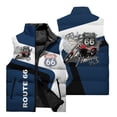 thumbnail image 2 of Chaqueta sin mangas con estampado 3D de motocicleta violenta 66 para hombre para otoño e invierno, chaleco informal cálido y de moda, 2 of 5
