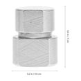 thumbnail image 2 of 2pcs Rotation Positioning Hinges 1-2kgf-cm Miniature Damping Hinges for Folding Table Lamp, 2 of 8