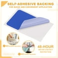 thumbnail image 4 of Uxcell 6Pcs Waterproof Self-Adhesive Nylon Repair Patch 3 x 2" Navy Blue, 4 of 7