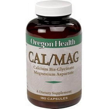 Oregon Health Calcium Bis-Glycinate 1000mg w/ Magnesium 500mg 90 Veg Caps
