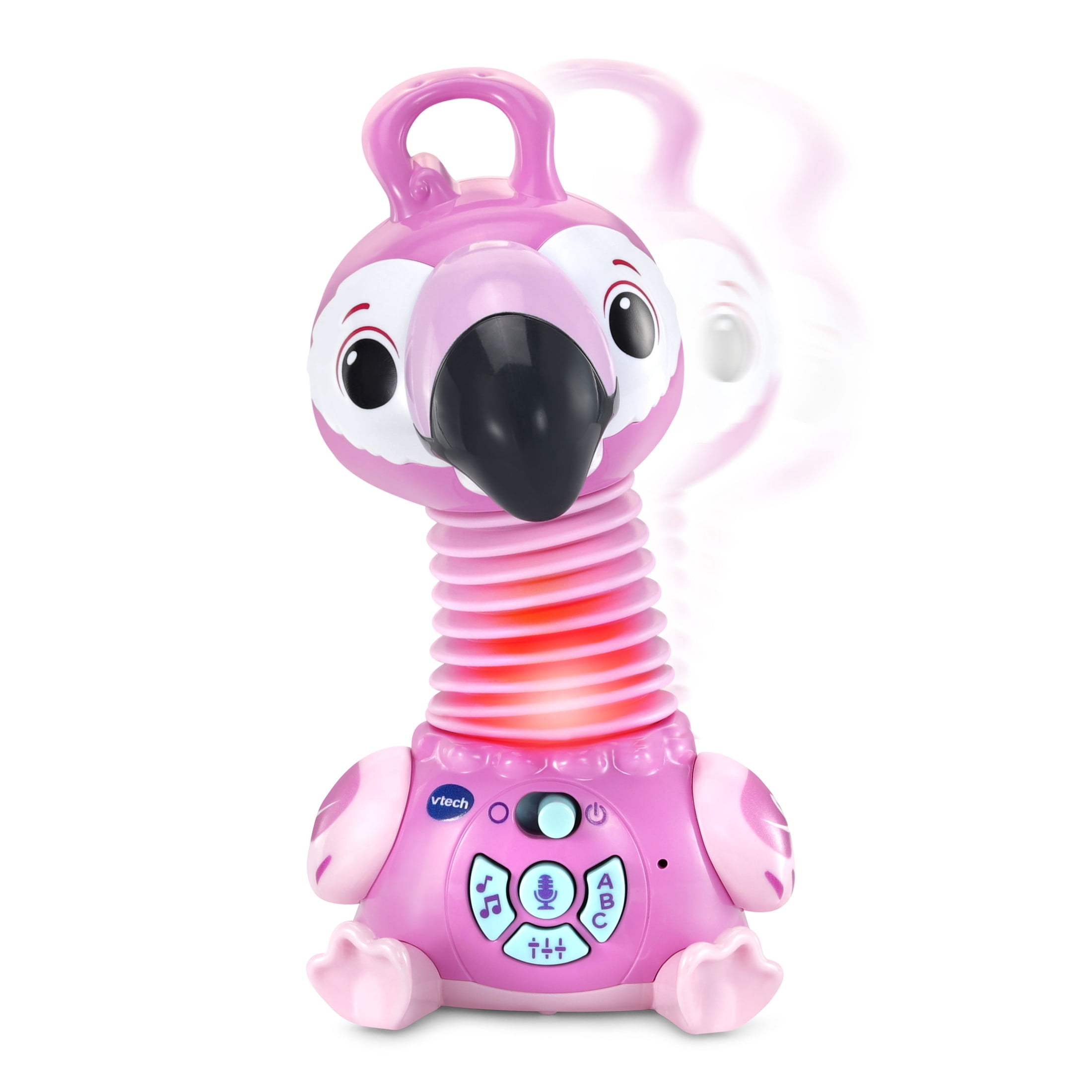 VTech Stretch & Play Letters Flamingo Musical Learning Toy for Toddlers - Electronic Pet