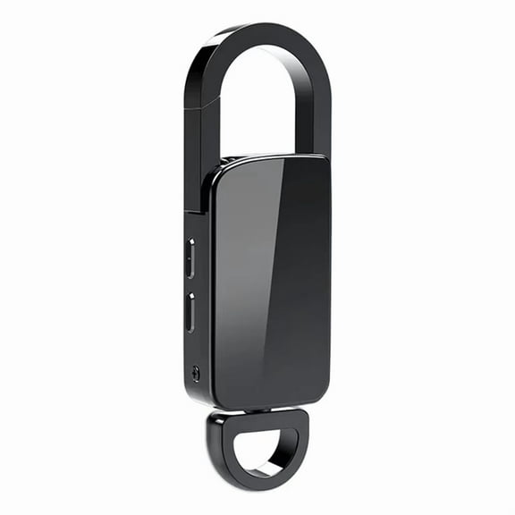 Keychain Sound Activated Voice Recorder Key Hook Mini Dictaphone Voice Audio Recordin Noise Reduction MP3 Player 32G