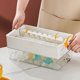 thumbnail image 2 of Refrigerator Drawer Ice Storage Container 32 Grid Ice Cube Mould Box Popsicle Molds Maker Tray, 2 of 5