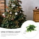 thumbnail image 3 of KAKOWELY Guirnalda de luces LED de 20 luces LED con hojas de salix artificiales para decoración, 3 of 5