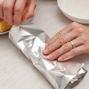 [200 PACK] Pre Cut Pop Up Premium Aluminum Silver Foil Sheets, 12x 10.75 for Restaurants, Lunch, Takeout, Togo, Lunch Bag, Sandwich, Catering, Kitchen, Grill, Stove, Baking, Disposable