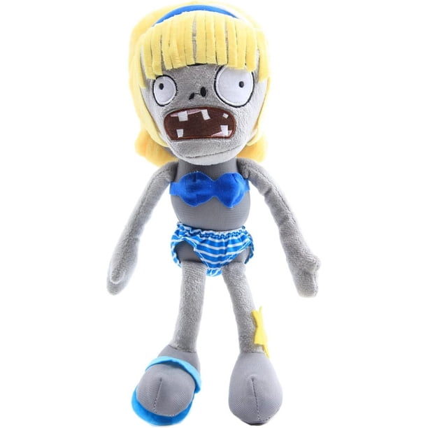 Zombies Peluches Juego 12 pulgadas Beach Bikini Zombie Relleno Muñeca Suave Figura Rojo Verde Cocina, Decoración y Otros