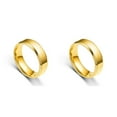 thumbnail image 2 of Minnieouse Anillo de banda Unisex, estética nupcial, mujer, hombre, esposa, marido, joyería de mano, vacaciones, regalos diarios, accesorios, Type2 NO2, 2 of 6