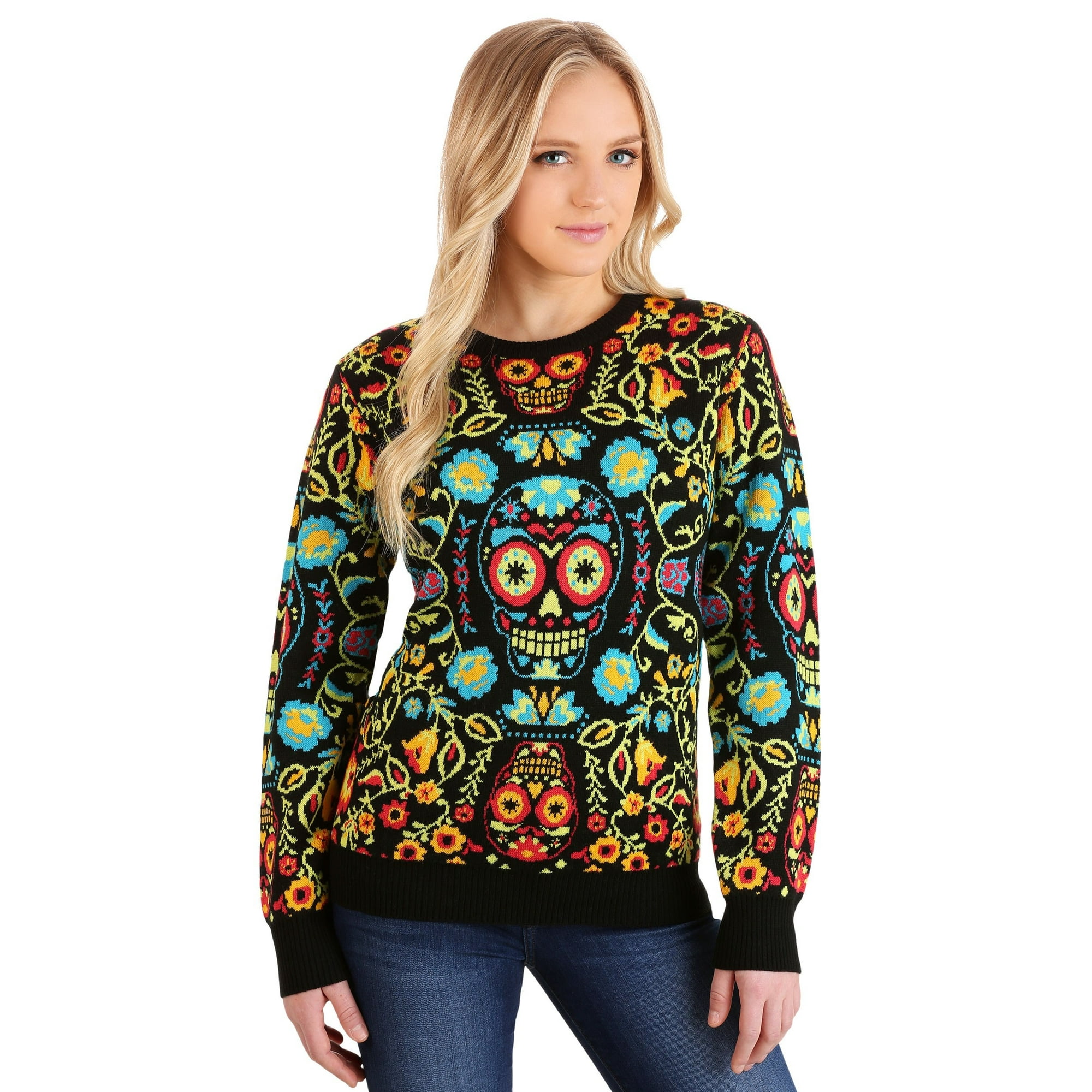 Sugar skull sweatshirt store