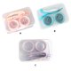 thumbnail image 3 of Advancent Estuche de transporte para lentes de contacto, organizador de ojos izquierdo y derecho, caja contenedora, herramientas de uso, accesorios, Almacenamiento y organización del hogar Púrpura Advancent HA012423-03, 3 of 6