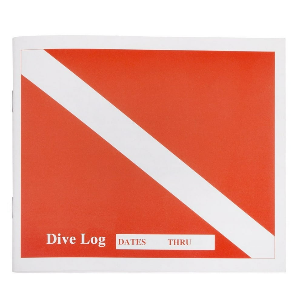 Trident Dive Log Book for Charting Your Dives Diving Log Book Scuba Log