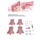 thumbnail image 4 of Juego De Adaptadores Para Máquinas De Tejer, 18 Piezas, Accesorios Para Máquinas De Tejer DIY De Rendimiento Estable Y Seguro Para Adultos Para Mantenimiento, 4 of 7