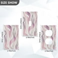 thumbnail image 2 of Watercolor Abstract Wavy Lines Light Switch Cover Switch Plate Outlet Cover Plug Cover for Electrical Outlet, 2 of 8