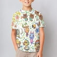 thumbnail image 2 of Animal Crossing Kid's T-Shirt Short Sleeve T-Shirt Tops Summer Tee Shirt for Boys Girls 100CM, 2 of 8