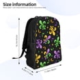 thumbnail image 4 of Fotbe Mardi Gras Carnival4 Mochila de Viaje para Laptop, Mochila Ejecutiva Delgada y Resistente 15.6", 4 of 8