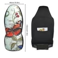 thumbnail image 2 of ALAZA Butterfly on Leaves Car Seat Covers 2 PCs Universal Auto Front Seats Interior Protector, 2 of 7