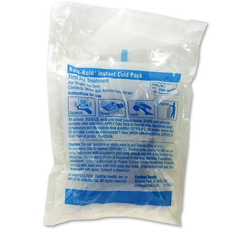 Instant Cold Compress Pack (6" x 11"), 16-Pack