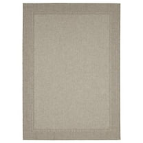 Oriental Weavers Caicos Indoor/Outdoor Rug - CA03N - 5'3" x 7'3" - in Gray/ Light Gray - Classic Casual Style, Water, Stain and Fade Resistant, Hose Clean, Patio, Outdoor Living Area Rug