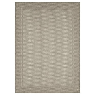 Oriental Weavers Caicos Indoor/Outdoor Rug - CA03N - 5'3" x 7'3" - in Gray/ Light Gray - Classic Casual Style, Water, Stain and Fade Resistant, Hose Clean, Patio, Outdoor Living Area Rug