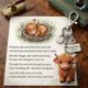 thumbnail image 1 of Highlands Bull Month Keychain Remind You Of The Power Of Silences Every Day, 1 of 7