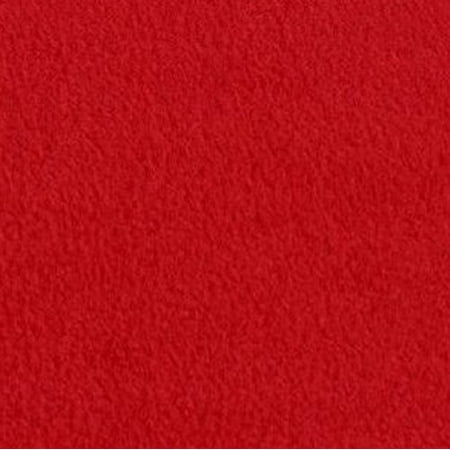 Red Anti Pill Solid Fleece Fabric, 60