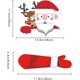 thumbnail image 5 of Calcomanías de vinilo impermeables Santa Claus Zefei Wu pegatinas decorativas para limpiaparabrisas, 5 of 5
