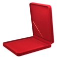 thumbnail image 1 of Caja de collar de de moda Bandeja de caja portátil de rojo Hugo Vitrina de collar de terciopelo, 1 of 5