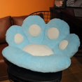 thumbnail image 1 of INS Bear - Cojín de asiento en forma de pata de gato, cojín de asiento largo de felpa animal, sofá interior, silla de decoración, en forma de corazón, regalo de invierno para niños zhangyuxiang LED, 1 of 2