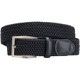 thumbnail image 2 of TGW Men's Stretch Woven Golf Belt for Golfing Black 32, 2 of 2
