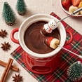 thumbnail image 6 of 6.76oz Ceramic Coffee Mug,Fondue Shape Cup with Candle Warmer, Dessert Cup for Party Kitchen Home Bar, 6 of 6
