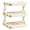 A, variant on 1 Pack Kitchen Preparation Plate, 3 Layer Wall Mounted Sorting Tray Container Set, Multifunctional Household Collapsible Side Dish Stacking Storage for Hotpot Kitchen