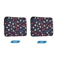 thumbnail image 7 of FORMRS 15"-15.6" Laptop Sleeve Protective Case Soft Carrying Quilted Computer Bag Cover, Red Starry Pattern, 7 of 7