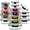 Black, variant on 16pc Glass Food Storage Containers with Lids, Airtight Glass Meal Prep Containers, 8 Reusable Food Containers with 8 Leakproof Snap Lock Lids, Oven Microwave Freezer Safe Lunch