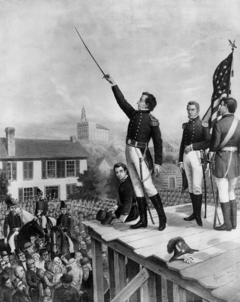 Speaking To The Nauvoo Legion History Item VAREVCCLRA001BZ230