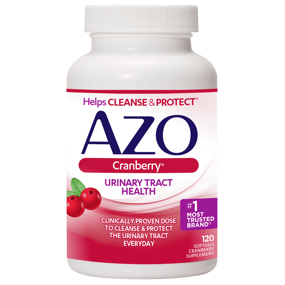 AZO Cranberry Softgels, Urinary Tract Health, Helps Cleanse & Protect