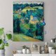 thumbnail image 4 of Qisvanset 12x16 Inch Ukrainian Woman Butterfly Flower Bird Canvas Print Wall Art, 4 of 5