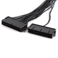 thumbnail image 3 of 1 Cable de Extensión de Alimentación de Placa Base ATX de 24 Pines, Fuente de PSU Dual, Cable de Arranque de Alimentación de Chasis de 24 Pines Macho a 24 Pines Hembra, 1 Pie / 30 Cm EOTVIA No, 3 of 7