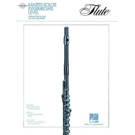 Solo Flute Pieces - Master Solos Intermediate Level - Flute : Book/CD Pack