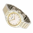 thumbnail image 3 of Bulova 98R229 Women's Diamonds Two Tone Steel Silver Tone Dial Watch, 3 of 5