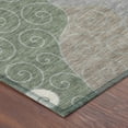 thumbnail image 3 of Addison Rugs Chantille Indoor/Outdoor Transitional Spiral Pewter Machine Washable Rectangle Rug, 8' x 10', 3 of 8