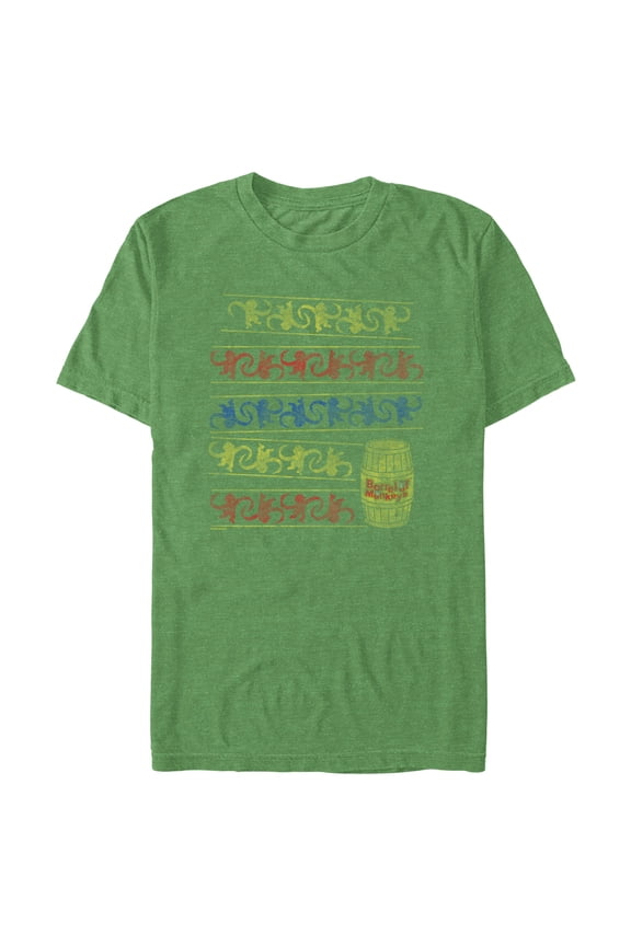 Men's Barrel of Monkeys Distressed Line Up Graphic T-Shirt