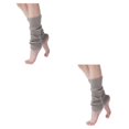 thumbnail image 3 of Jumpingount Paquete de 2 unidades por lote, textura cálida multicolor, calidez, tendencia, calidez, 2 piezas y pierna para ocasiones, combina Gris 1 2piezas, 3 of 6