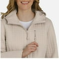 thumbnail image 2 of Land's End Women's Quilted Jacket, Tan, Medium, 2 of 3