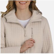 Land's End Women's Quilted Jacket, Tan, Medium